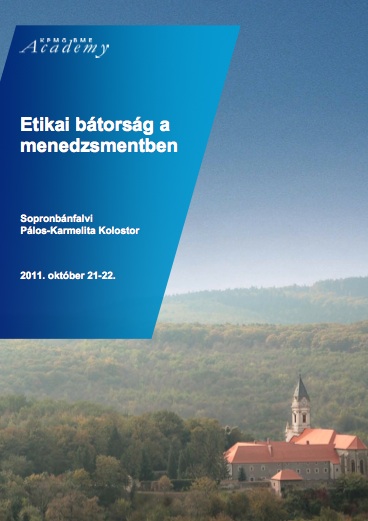 KPMG BME Akadémia 2011. október 21-22. Tájékoztató PDF